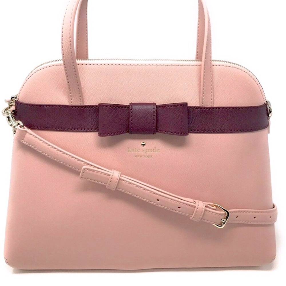 Kate Spade Pink Julita Kirk Park Dome Satchel